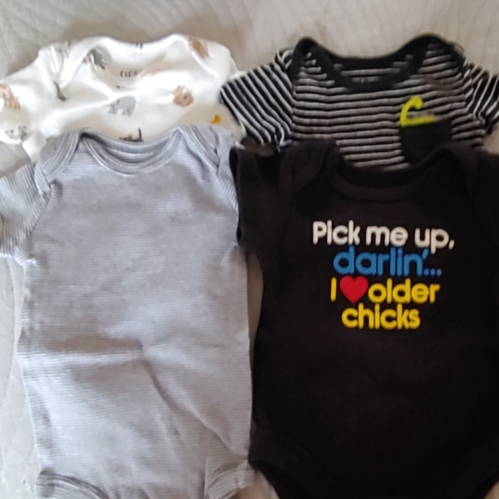 4 baby onesie